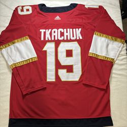 Florida Panthers Matthew Tkachuk Jersey stitched Red #19