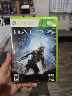 Halo 4 (Microsoft Xbox 360, 2012) Complete w/ Box And Manual