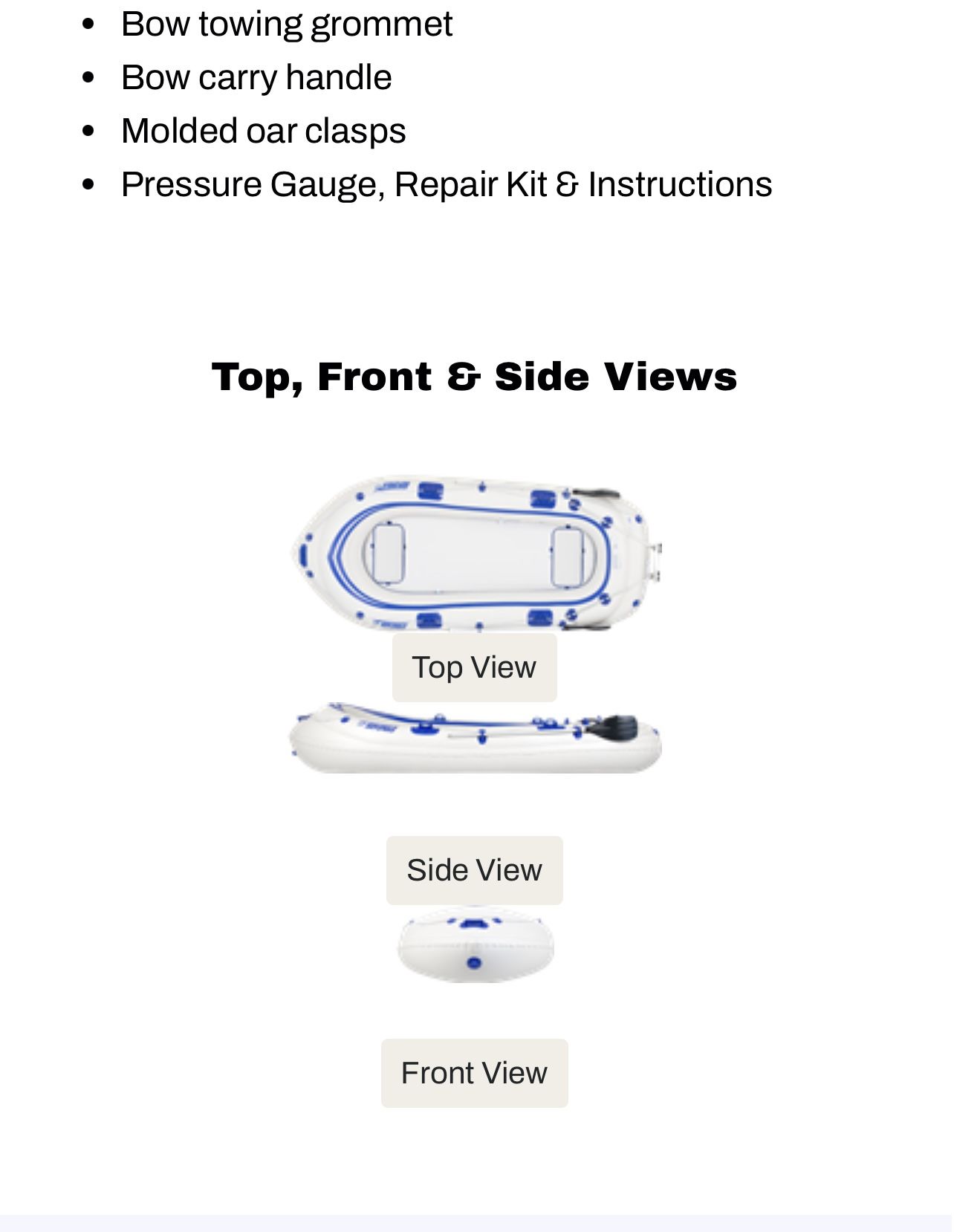 Inflatable Motor Boat