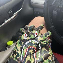 Bape x Adidas collab Gloves