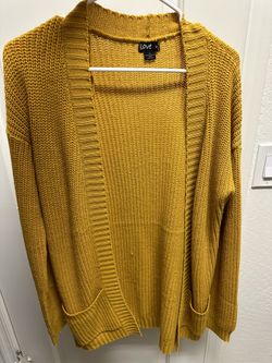 Mustard Cardigan