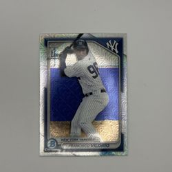 2024 Bowman Chrome Mega Francisco Vilorio 1st Bowman Mojo New York Yankees 