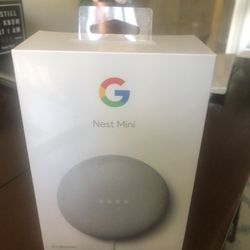 Nest Mini- 2nd generations unopened box