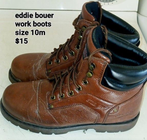 Eddie Bouer Work Boots Size 10m
