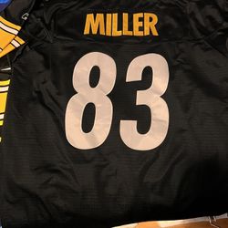 Heath Miller Steelers Jersey NFL XL+ 2 Length 