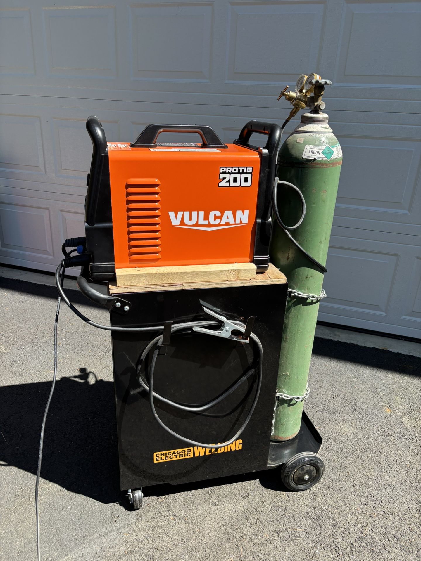 Vulcan Protig 200 AC DC Tig Welding System