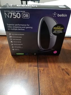 Belkin N750 dual band router