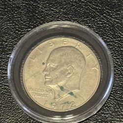 1972 (P) Eisenhower Dollar Type 1