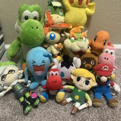 Nintendo Plush Lot