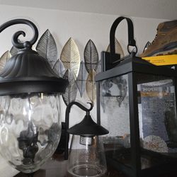 Tengo Lámparas  Nuevas Negras De Lujo A Solo $65 Las Grandes  & Chicas $29