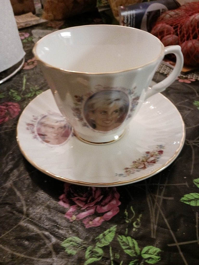 Princess Diana Tea Cup And Saucer