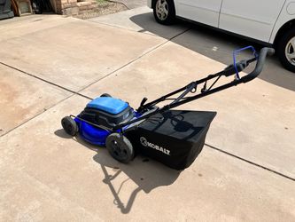 Kobalt 21” corded electric lawnmower