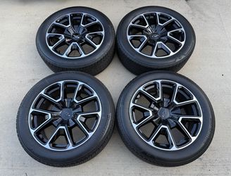 22” Chevy Tahoe RST Silverado LTZ Suburban Z71 Wheels Rims Tires