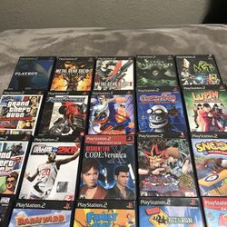 Ps2 Games. Prices In Description.