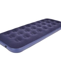 Single Size Air Mattress Inflatable Bed, Blow Up Mattress Camping Sleeping Pad