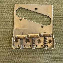Telecaster Relic All-Parts Bridge Plate/ Saddles