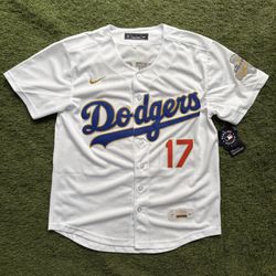 Dodgers White 2025 Gold World Champions #17 Othani