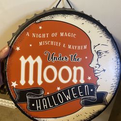 Vintage Halloween Sign