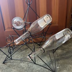 Hand Made Steel Wine Wrack