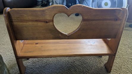 Kids or decor wooden bench