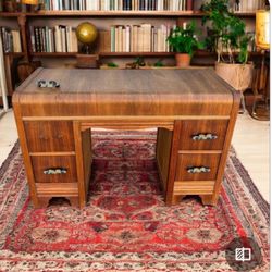 Art Deco WaterFall Desk 