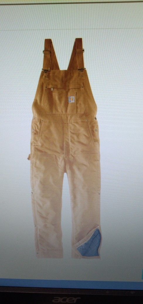 Carhartt Lined Overalls NEW