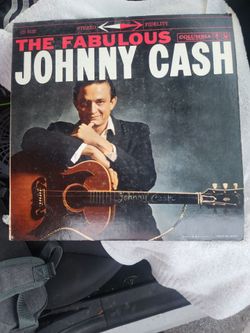Johnny Cash 'The Fabulous Johnny Cash' 6-Eye RED Label!!!