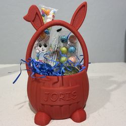 Custom Made Mini Easter Candy/money Baskets And Eggs 