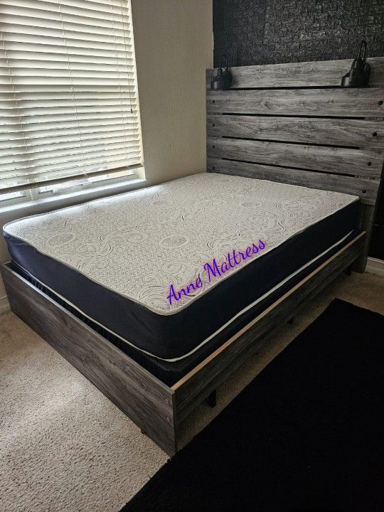 NEW QUEEN MATTRESS AND BOX SPRING 😉 100% QUALITY & CONFORM 👌