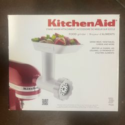 KitchenAid Food Grinder & Stand Mixer Attachment