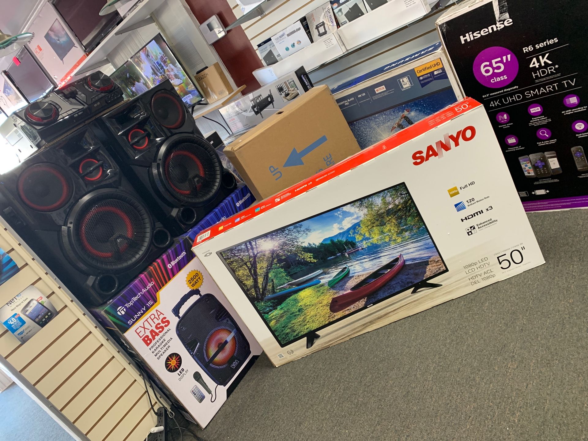 SANYO 50” 1080p LED