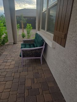Patio Loveseat with Cushions