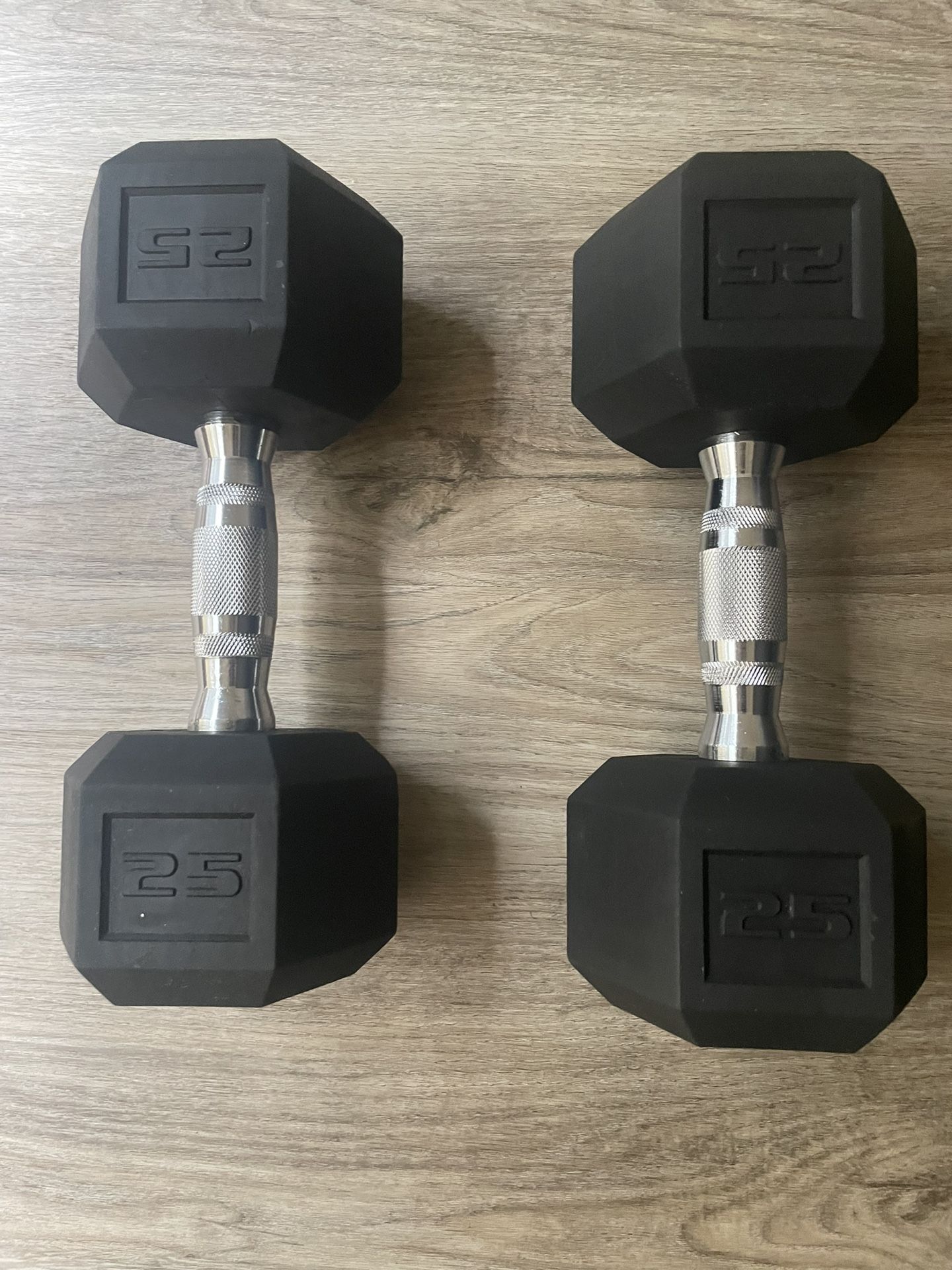 25 Pound Dumbbells