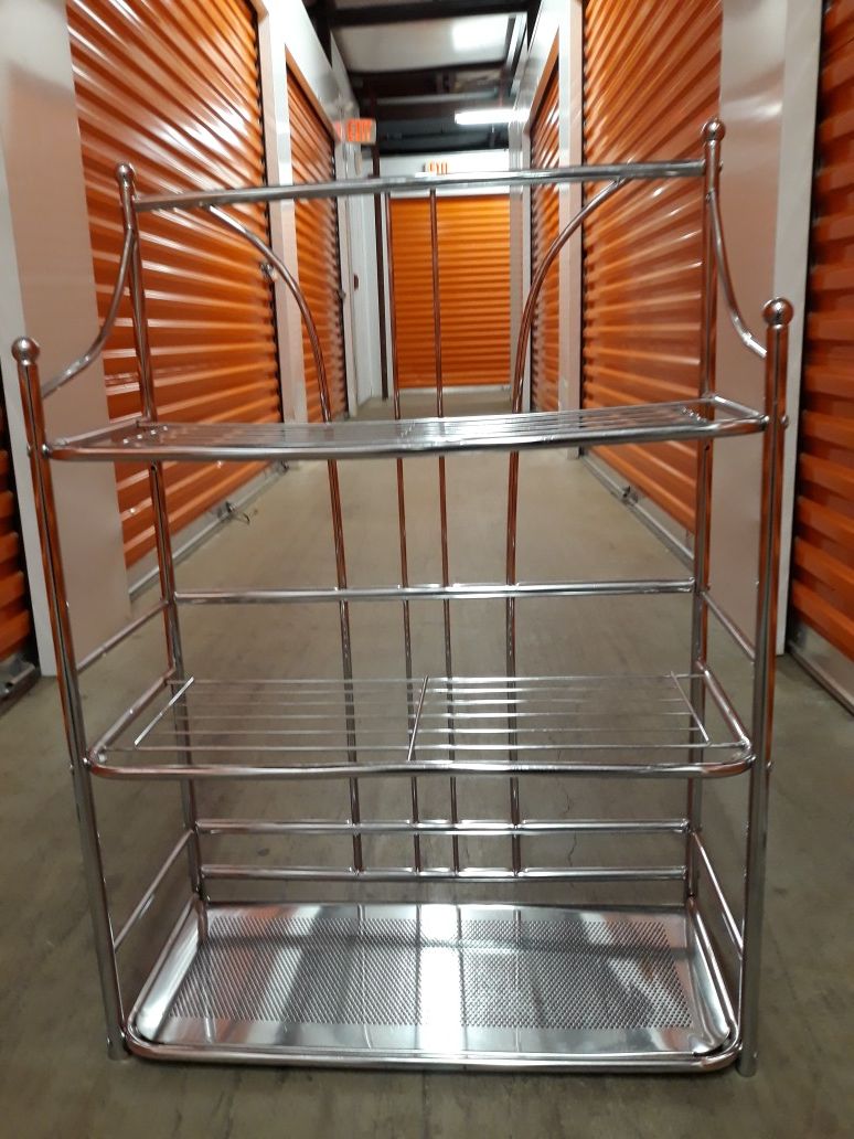 Metal Shelf Storage 3 levels