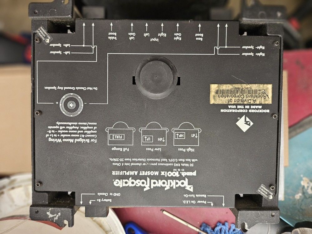 Rockford Fosgate Amplifier