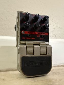 Line 6 Uber Metal, Electric Guitar Pedal