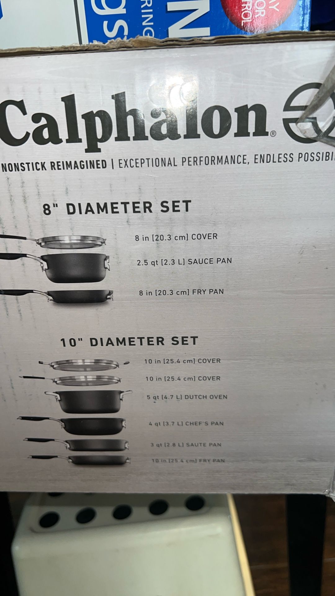 Calphalon NEW Cookware Set Stackable MSRP$299! for Sale in Peoria, AZ ...