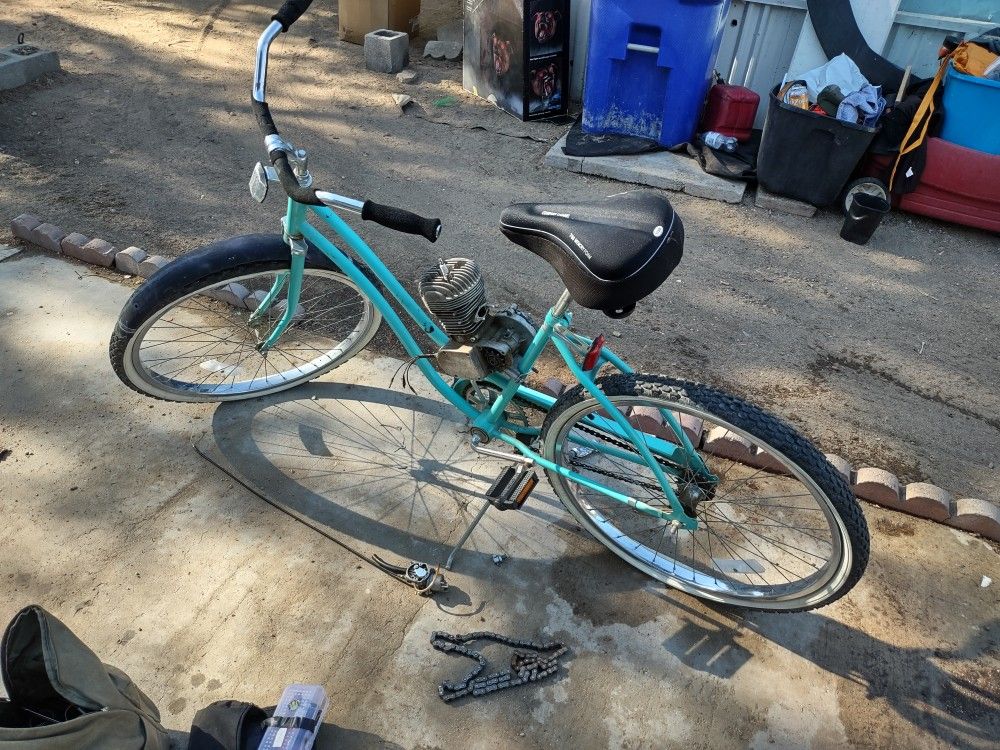 Beach Cruiser 49cc Motor Needs Work