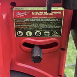 Milwaukee M18 Drain Snake Drum 350$