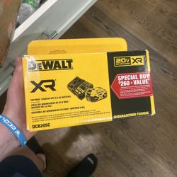 DeWalt 20-Volt Maximum XR 5.0 Ah Battery Pack and Charger