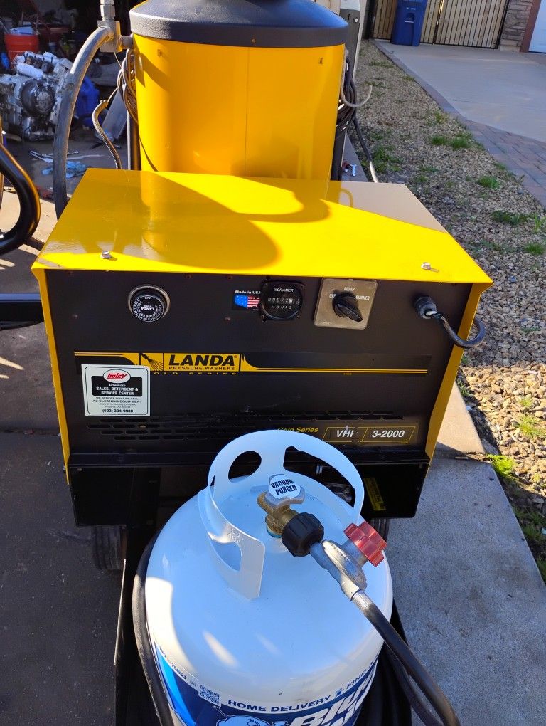 Landa 2500PSI Electric Heated Pressure Washer For Indoor & Outside Use (Only 22Hours)
