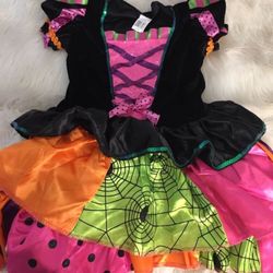 Witch Toddler Costume - Small (4-6)