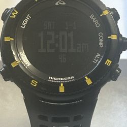Highgear Alti-XT Multifunction Watch - Black