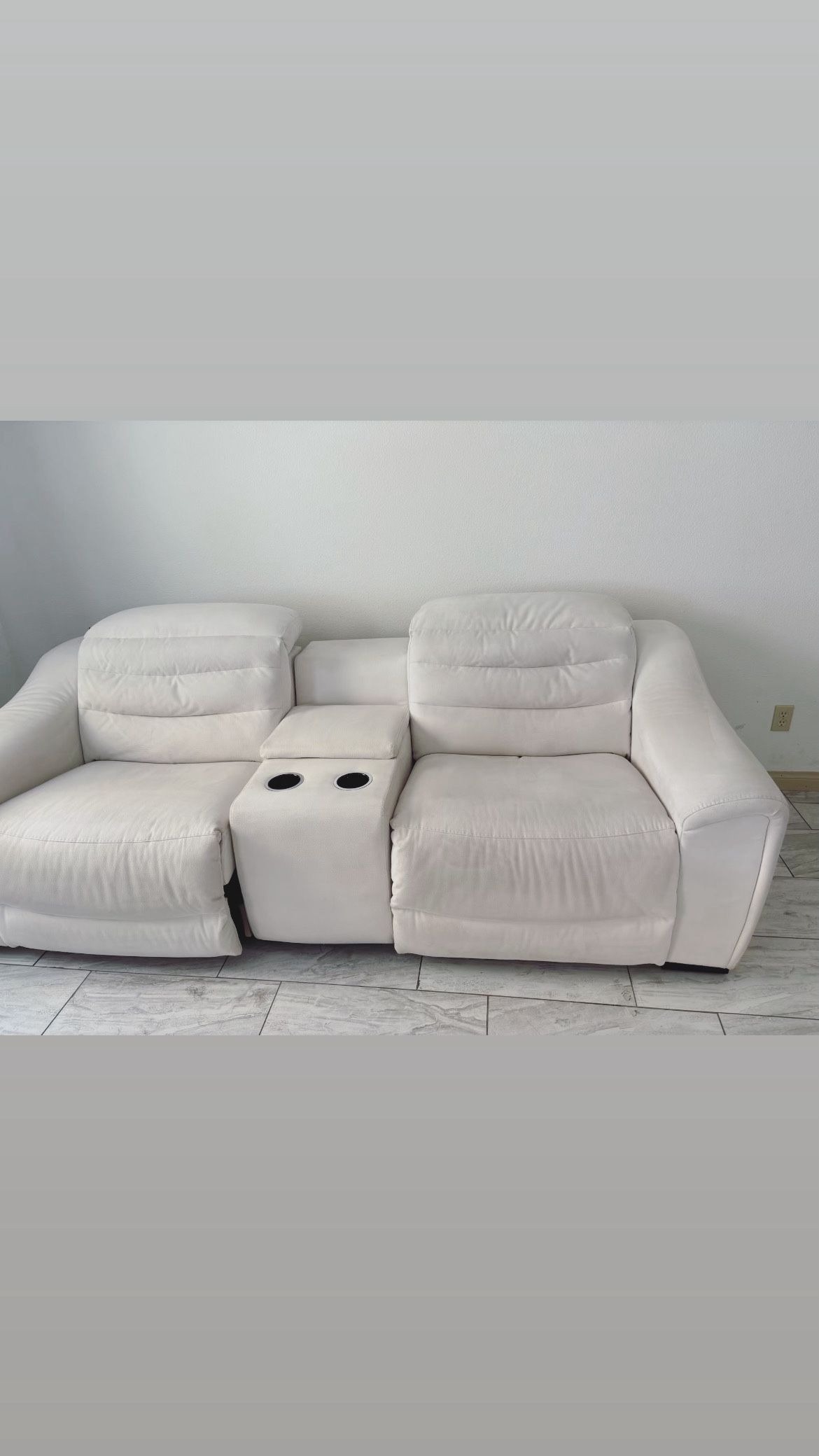 Ashley Electric Recliner Sofa