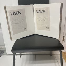 Set Of 2 IKEA Lack Floating Shelves 