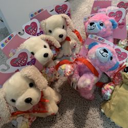 Brand New Valentines Plush With Candy
