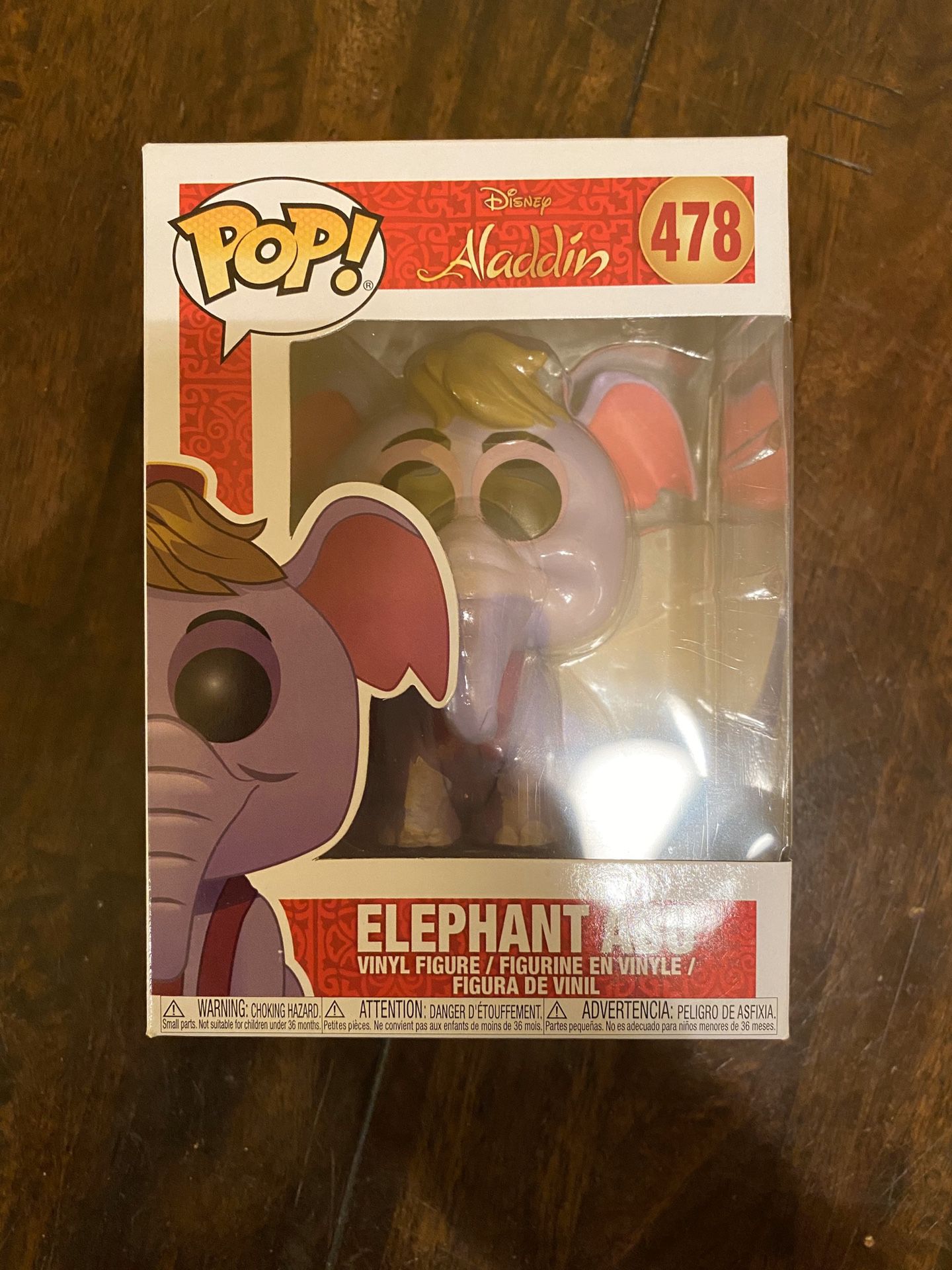 Funko Pop! Elephant Abu #478 Disney Aladdin