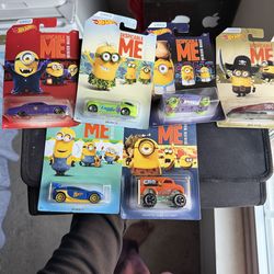 Hot Wheels Despicable Me: Minion Made Complete Set of 6