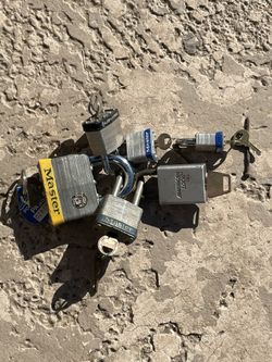Padlock W/ Keys Heavy Duty
