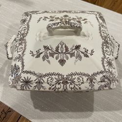 Antique T&R Boote Made in England Lahore pattern